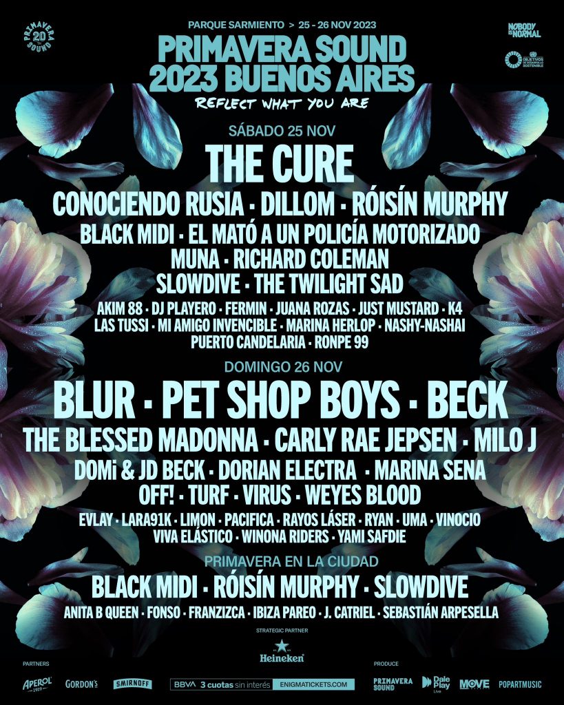 Primavera Sound Buenos Aires 2023 anunciaron el lineup por día
