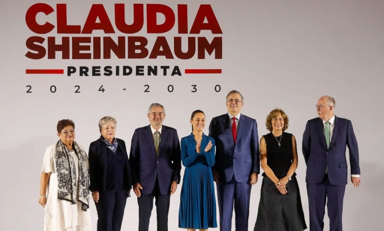 Así se ve la primera parte del Gabinete de Claudia Sheinbaum - Rolling ...