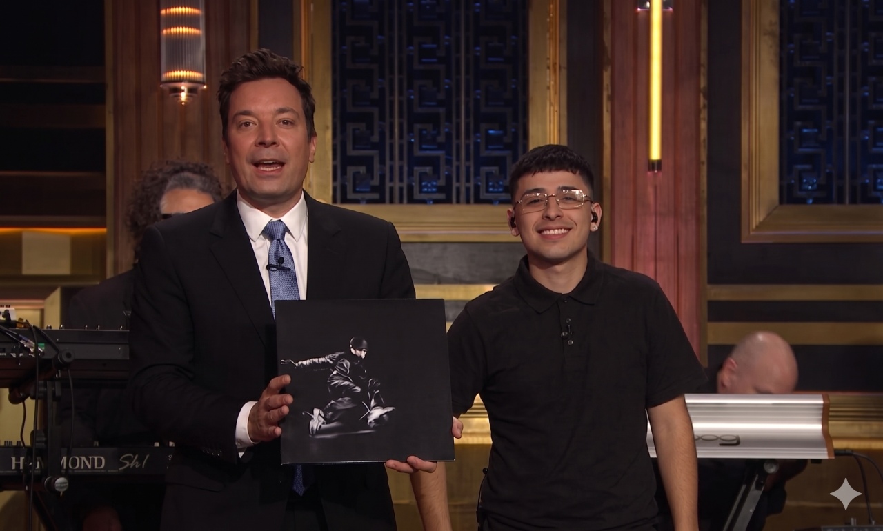 Trueno cantó “Turrazo” en el programa de Jimmy Fallon